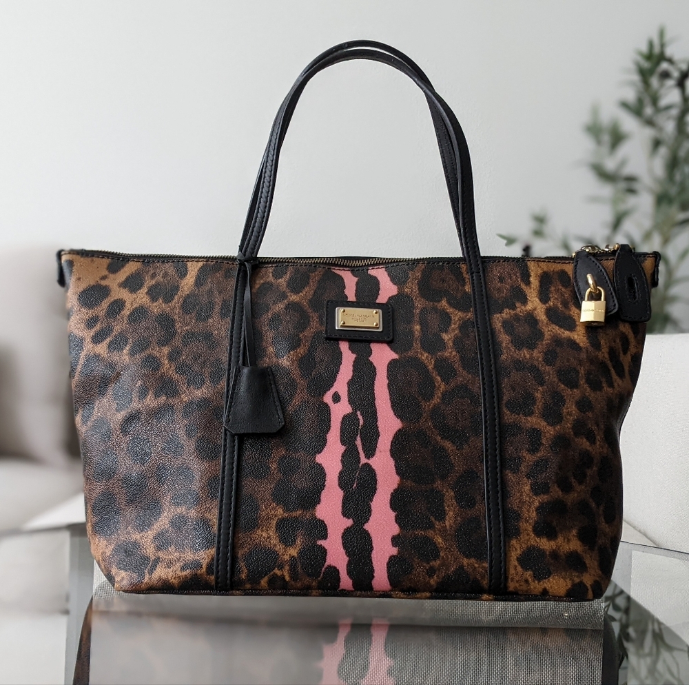 Dolce & Gabbana Leopard Print Bag
